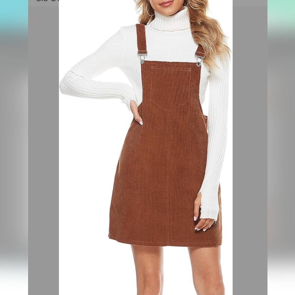 Corduroy A Line Cute Jumper